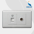 SAIP/SAIPWELL USO European Standard High Quality 16A MK Wall Switch Switch